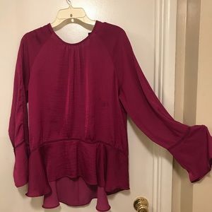 Maroon blouse